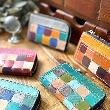 手縫いのオリジナル革製品を取り扱う「-leathercraft- 空色工房」の通販サイト
